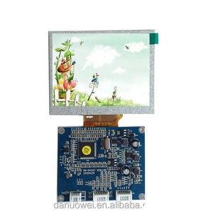 带VGA/CVBS输入控制板的4英寸lcd显示模块 - Product Image 1