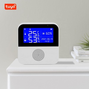 Termostato inteligente tuya com <span class=keywords><strong>wifi</strong></span>, termostato multifuncional sem fio com <span class=keywords><strong>sensor</strong></span> de umidade e temperatura com tela <span class=keywords><strong>lcd</strong></span>