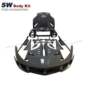 フェラーリ812用の高品質MSYスタイル部分カーボンファイバーボディキット超高速アップグレード変更空気力学的パフォーマンスキット - Product Image 3