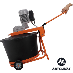 2025 New xách tay TRỘN BÊ TÔNG với bộ đếm thời gian 65L nhỏ vữa Mixer - Product Image 4