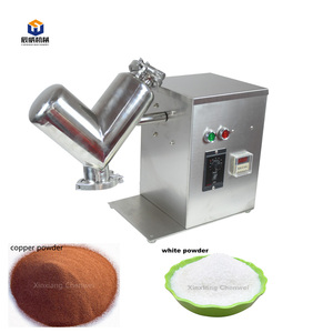 CW paslanmaz çelik 2 5 8 10L laboratuvar küçük V tipi karıştırma makinesi toz gıda mikseri - Product Image 4