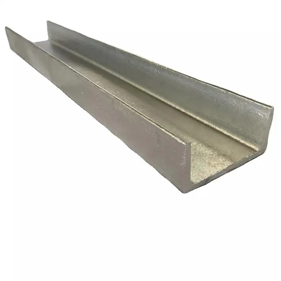 母屋用途の高品質構造用鋼亜鉛メッキUビーム鋼およびCチャンネル