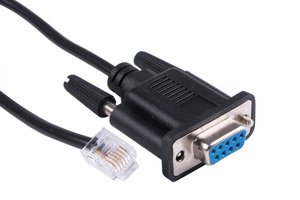 Colore opzionale di fabbrica 6FT DB9 RS232 femmina a RJ11 RJ12 cavo Console seriale di rete per Computer al Router - Product Image 2