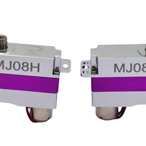 8mm Mini Flat <strong>Servo</strong> MJ08 with 3.7kgf.cm Torque, Coreless Motor, &amp; Aluminium CNC Case for <strong>RC</strong> Airplane &amp; <strong>RC</strong> Model &amp; <strong>RC</strong> Car