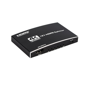 新しい4K HDMIスプリッター4ポート1 in 4 Out HDMI2.0 RGB8;8;8 TVモニター用スカラー機能プロジェクタースプリッターHDMI 4ウェイ - Product Image 2