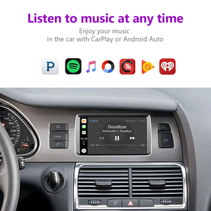 Audi Q7 2010-2015用AndroidオートインターフェイスデコーダーワイヤレスAppleCarPlayマルチメディアAirPlayミラーリンクYoutube - Product Image 4