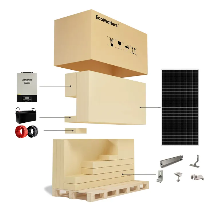 Sistema solar 10kw/10kv fora da grade do sistema solar montessori com modelo híbrido