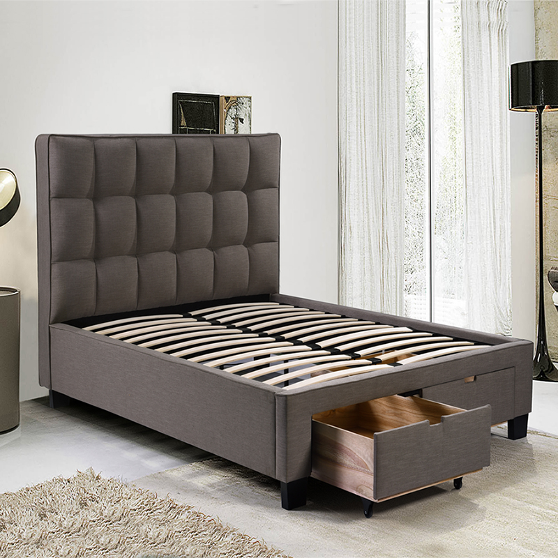 kind queen platform wooden velvet storage king size bed double small leather modern