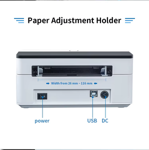 D463B 4 Inch Thermal <strong>Printer</strong> Bluetooth Inkless for Office Desktop Thermal Barcode <strong>Printer</strong> - Product Image 4