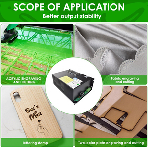 YongLi catu daya Laser Co2 40w, 60w, 80w 100w 130w 150w 180w untuk mesin Laser - Product Image 5