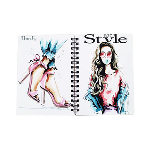 Xách tay A6 thăng hoa xoắn ốc Tạp Chí trống bìa cứng DIY Da và bìa giấy máy tính xách tay với 5 màu sắc bên trong cho giáo dục - Product Image 3