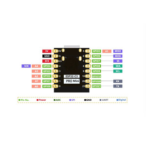 <strong>Module</strong> ESP32C3 PRO MINI Development Board Onboard ESP32-C3FH4 Chip <strong>Module</strong> WiFi <strong>Bluetooth</strong> Development Board