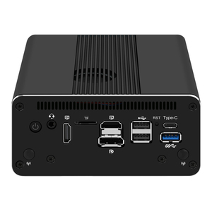 OEM 13th InteI I5 I7 1335U/1355U 2 * DDR5 4*2.5G Lan SFP X86 Router Console Pfsense Firewall Mini PC nuovo Computer di rete - Product Image 4