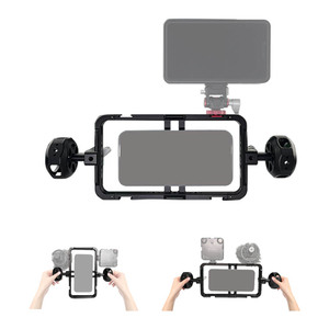 Universal Aluminum Handheld Stabilizer for Phone Video <strong>Filmmaking</strong> Videographer Cold Shoe Mounts for iPhone Video Rig <strong>Kit</strong> - Product Image 5