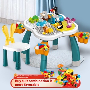 3-6 yaşındaki bebekler için çok fonksiyonlu montaj bulmaca oyuncak yapı taşı tablosu - Product Image 3