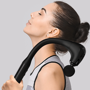 Martillo de masaje muscular inalámbrico personalizado con cabezal de vibración fascial de tejido profundo, función Manual para terapia corporal - Product Image 3