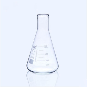 Chuyên Nghiệp Sản Xuất Giá Rẻ 50ML-10000ML Borosilicate Glass Erlenmeyer Flask - Product Image 5