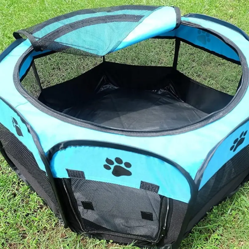 Tragbarer Laufs tall für kleine Katzen hunde Welpen kaninchen, Katzen kätzchen Laufs tall Indoor Outdoor mit Trage tasche, wasserdichter Boden und