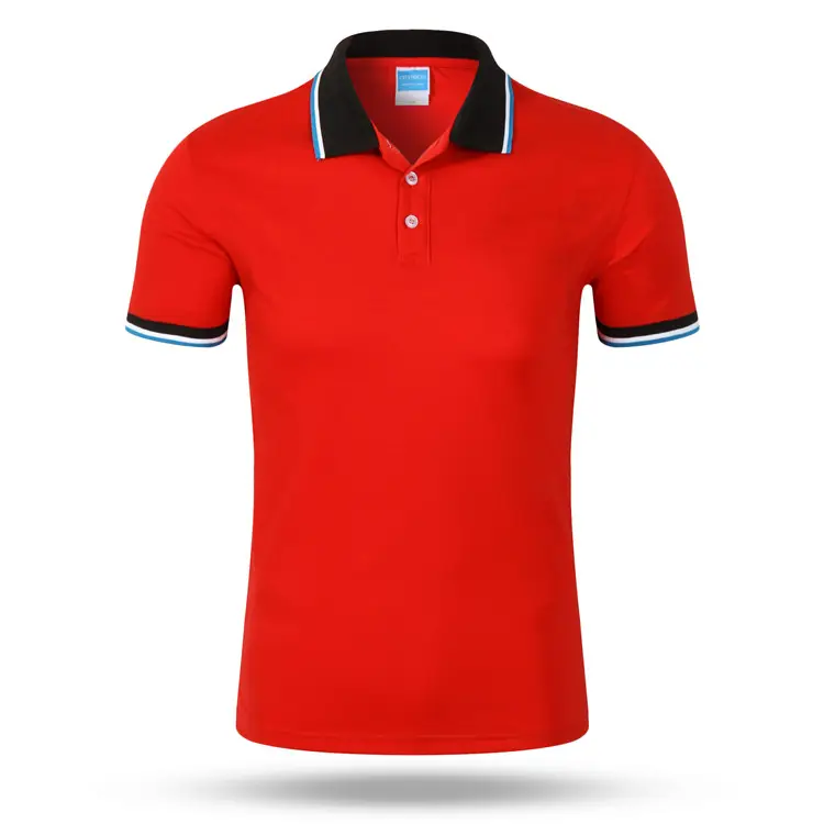 थोक उच्च गुणवत्ता सादे आकस्मिक गोल्फ कस्टम लोगो के लिए सरल पोलो शर्ट पुरुषों