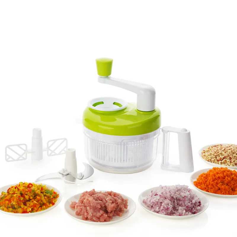 Secador de salada Multi Grater Vegetal Slicer Dicer Processador de Alimentos Manual