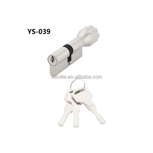 高品质安全防卡带钥匙双开黄铜带锁 - Product Image 2