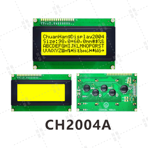 2004 Monochromes STN-Zeichen-LCD-Anzeige modul 20x4 Standard-I2C-Schnittstelle Kleine Größe für kompakte Designs