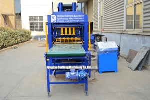 Smart <strong>Block</strong> Machine for Building Material DF4-10 <strong>Interlocking</strong> Brick Machine Stabilized Red Soil Brick - Product Image 5