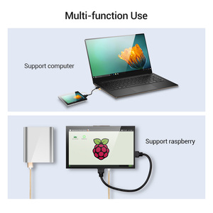 Monitor LCD para Raspberry Pi Monitor de pantalla táctil capacitiva de 7 pulgadas