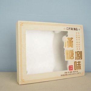 Hộp In Ấn Tùy Chỉnh Màu Sắc Khác Cmyk Kẹo Sô Cô La Và Vì Vậy Trên <span class=keywords><strong>Cookie</strong></span> Ngăn Kéo Trượt Hộp Thiết Lập Với Cửa Sổ Cho Quà Tặng Bao Bì - Product Image 3