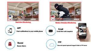 Sistema de cámara de seguridad WiFi, cámaras de seguridad H.265 1080P PoE inalámbricas con detección de personas, detección de vehículos, conversación bidireccional CC502, 8 Uds. - Product Image 4