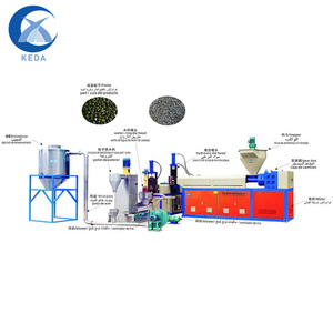 KEDA 品牌高品质塑料 pp/pe膜回收造粒机与工厂价格 - Product Image 5