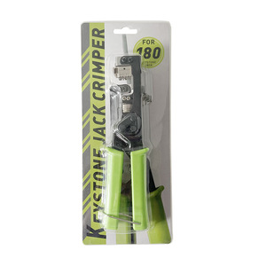 ZoeRax 180 ° ネットワークモジュールワイヤーカッターRJ45モジュールキーストーンジャックパンチダウンツール終了CAT5 CAT6 4ペアジャック用 - Product Image 5