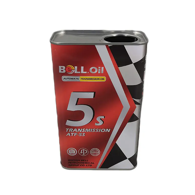 Engine Oil Packaging Rectangular 1L Metal Cans for Auto/Car/Motor Lubricants/Adhesive