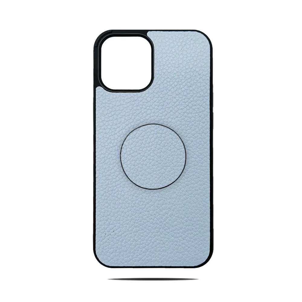 Fashion Leather携帯ケースとsocketedポップスタンプロゴ手紙iphone 12 6.7