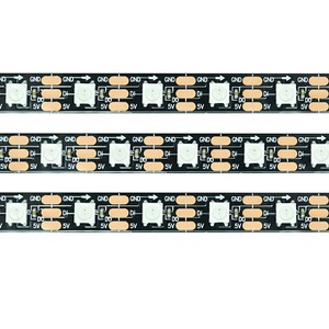 Индивидуальная прочная 60LED 60D 5 В SK6812 WS2812B WS2812 2812 цифровой вид сбоку 5050 Светодиодная RGB Пиксельная Светодиодная лента программируемая магия - Product Image 3
