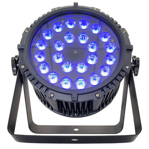 <span class=keywords><strong>24x10W</strong></span> açık RGBW 4in1 <span class=keywords><strong>LED</strong></span> Par ışık IP65 su geçirmez renk yıkama ışıkları için parti olay dekorasyon sahne gösterisi DMX512 kontrol