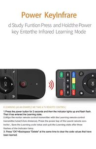 Neue M8 2.4G 3D Air Mouse Tastatur Drahtlose Fernbedienung Kompatible Android TV Box Mini PC Smart TV-zertifizierte FCC Voice - Product Image 6