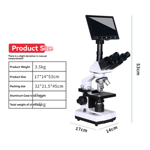 <span class=keywords><strong>Microscope</strong></span> biologique utilisé exclusivement par les cliniques pour animaux de compagnie <span class=keywords><strong>Microscope</strong></span> à température contrôlable Observation du sperme - Product Image 3