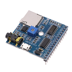 Módulo de reproducción de voz Reproductor de MP3 Disparador Reproducción Módulo de voz Compatible con Arduino