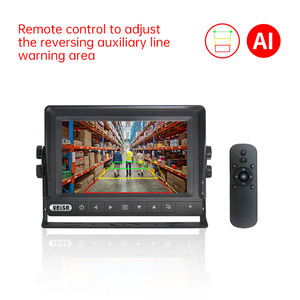 Waterproof AI <strong>Backup</strong> Camera System With Adjustment Reversing Auxiliary Line Warning Zone for Vehicle Safety - Product Image 2