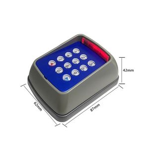 Zugangs kontroll system Numerische Rolling-Code-Tastatur Drahtlose Passworts perr tastatur für Tür-Home-Security-System - Product Image 2