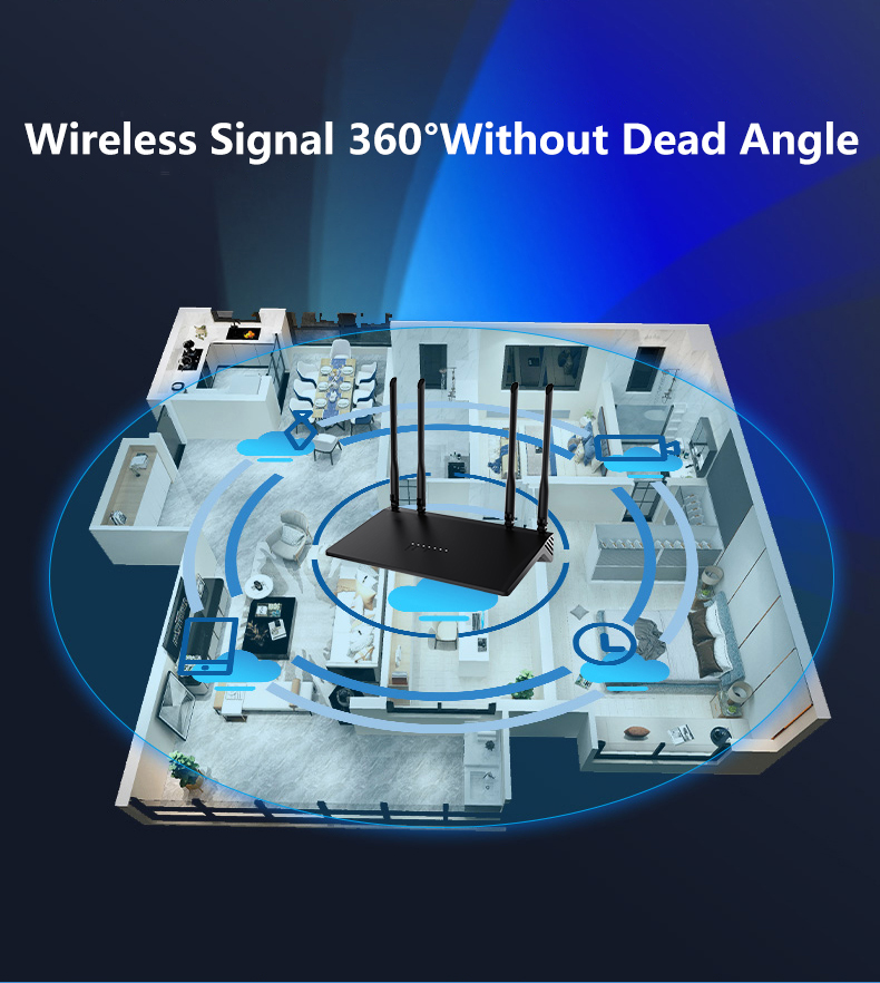 AX1800 Gigabit Mesh Dual Band LTE Router IPQ6000 5G Sim Card Wireless