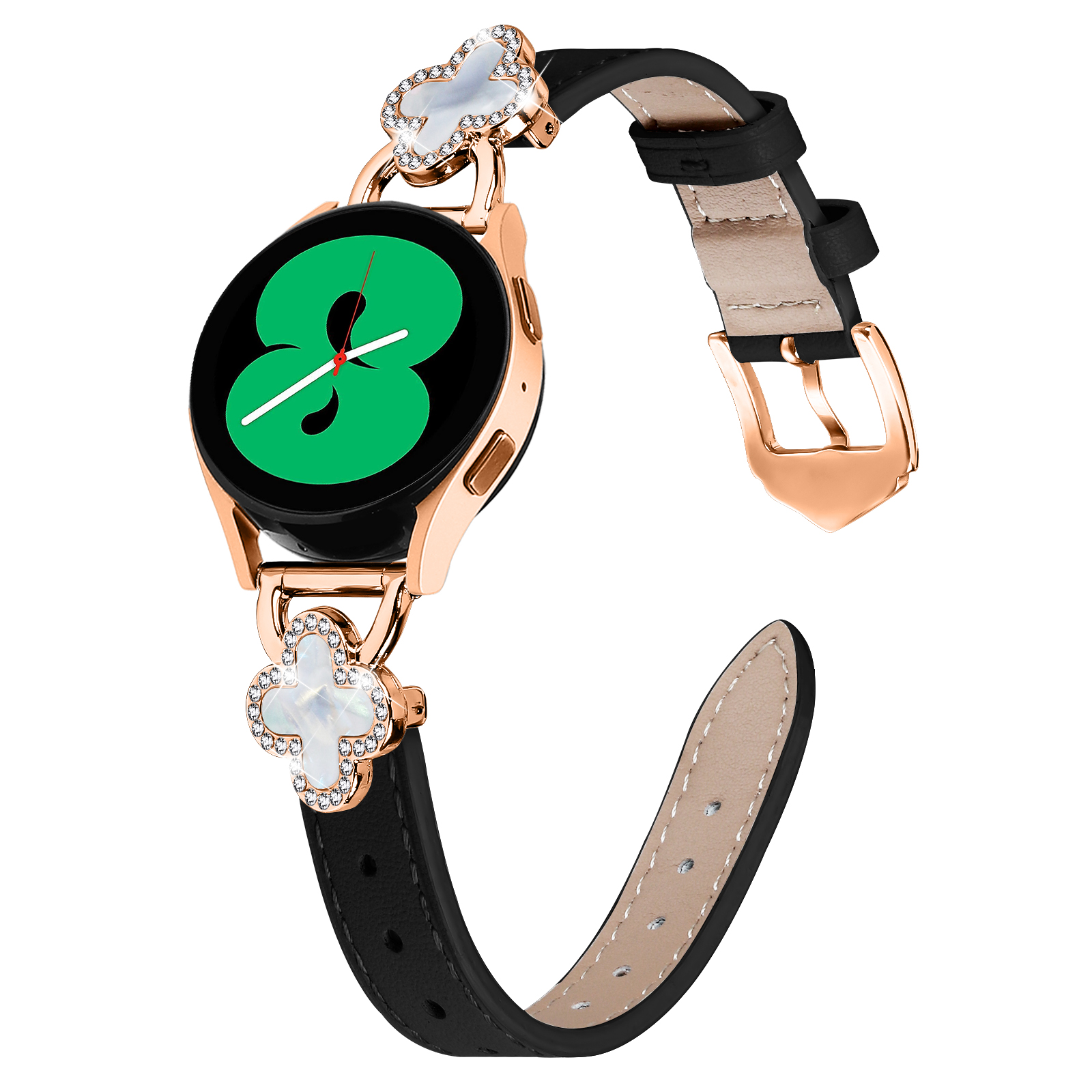 Black(Rose Gold Colorful Shell)