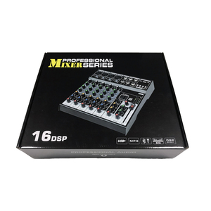 Оптовая Цена dj микшер мини 4-канальный аудио микшерный пульт с USB мини dj микшер подключаться к компьютеру - Product Image 4