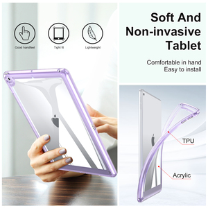 เคสแท็บเล็ต Tpu ใสสีใสสำหรับ Apple Ipad 7 8 9 10.2 Mini 1 2 3 4 5 Ipad Air - Product Image 3