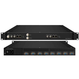 Modulador todo en uno de 8 vías y 16 vías y 24 vías para codificador de vídeo HDMI DTMB/DVBC Inserción VCT Gestión web Codificación H.264 1U para - Product Image 1