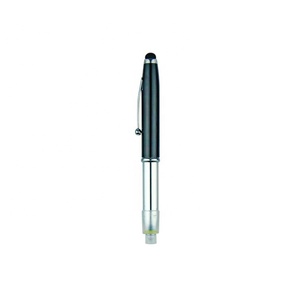 3合1多功能金属发光二极管手写笔，带定制标志 - Product Image 4