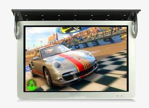 Metal Casing 15.6&quot; Bus Car Commercial <strong>LCD</strong> Signage <strong>Display</strong> Monitor with Android Linux Wireless 4G WIFI Network <strong>Control</strong> Function - Product Image 2