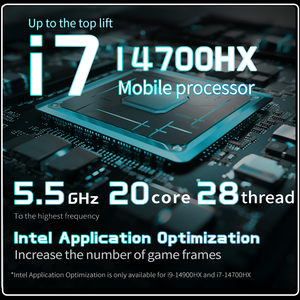 MSI <span class=keywords><strong>I7</strong></span>-14700HX <span class=keywords><strong>Notebook</strong></span> Intel 17 "desain baru 20 Core <span class=keywords><strong>28</strong></span> benang Win11 komputer Laptop Gaming Tiongkok pabrik - Product Image 2