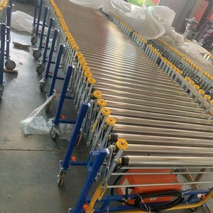 Cargador de cinta transportadora flexible extensible para línea de producción logística de descarga de camiones para un manejo eficiente de materiales - Product Image 6